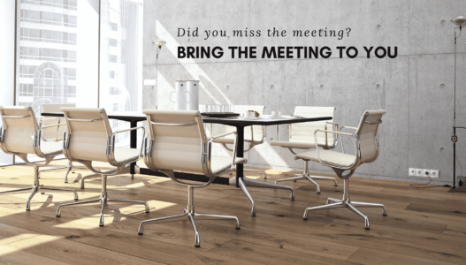 If You Missed Last Meeting…